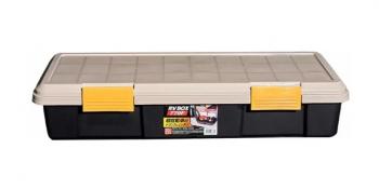 2 679 р. Ящик экспедиционный IRIS RV BOX 770F, 22 литра, ORCHERBLACK, 77x32x15,5 см. IRIS OHYAMA rv770fo  с доставкой в г. Кемерово. Увеличить фотографию 1