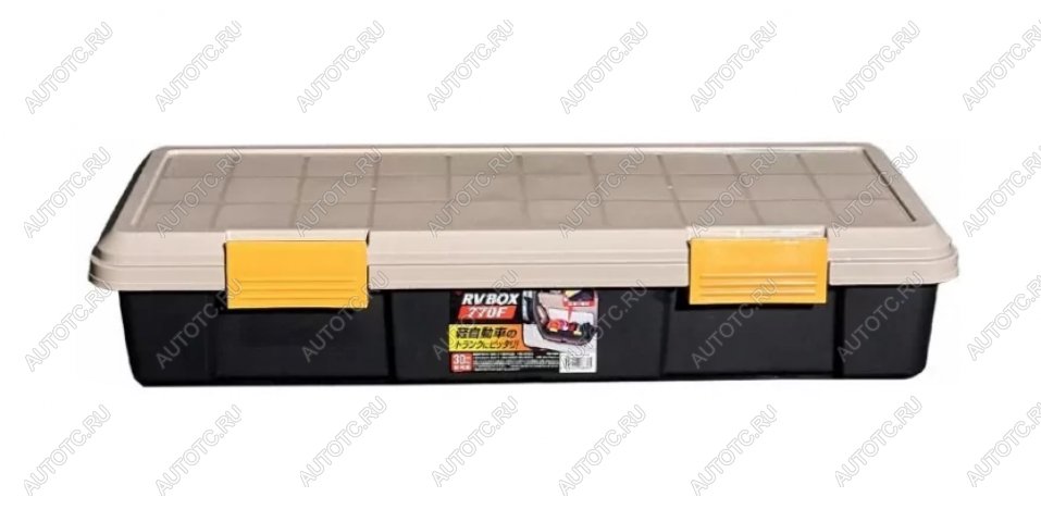 2 679 р. Ящик экспедиционный IRIS RV BOX 770F, 22 литра, ORCHERBLACK, 77x32x15,5 см. IRIS OHYAMA rv770fo  с доставкой в г. Кемерово