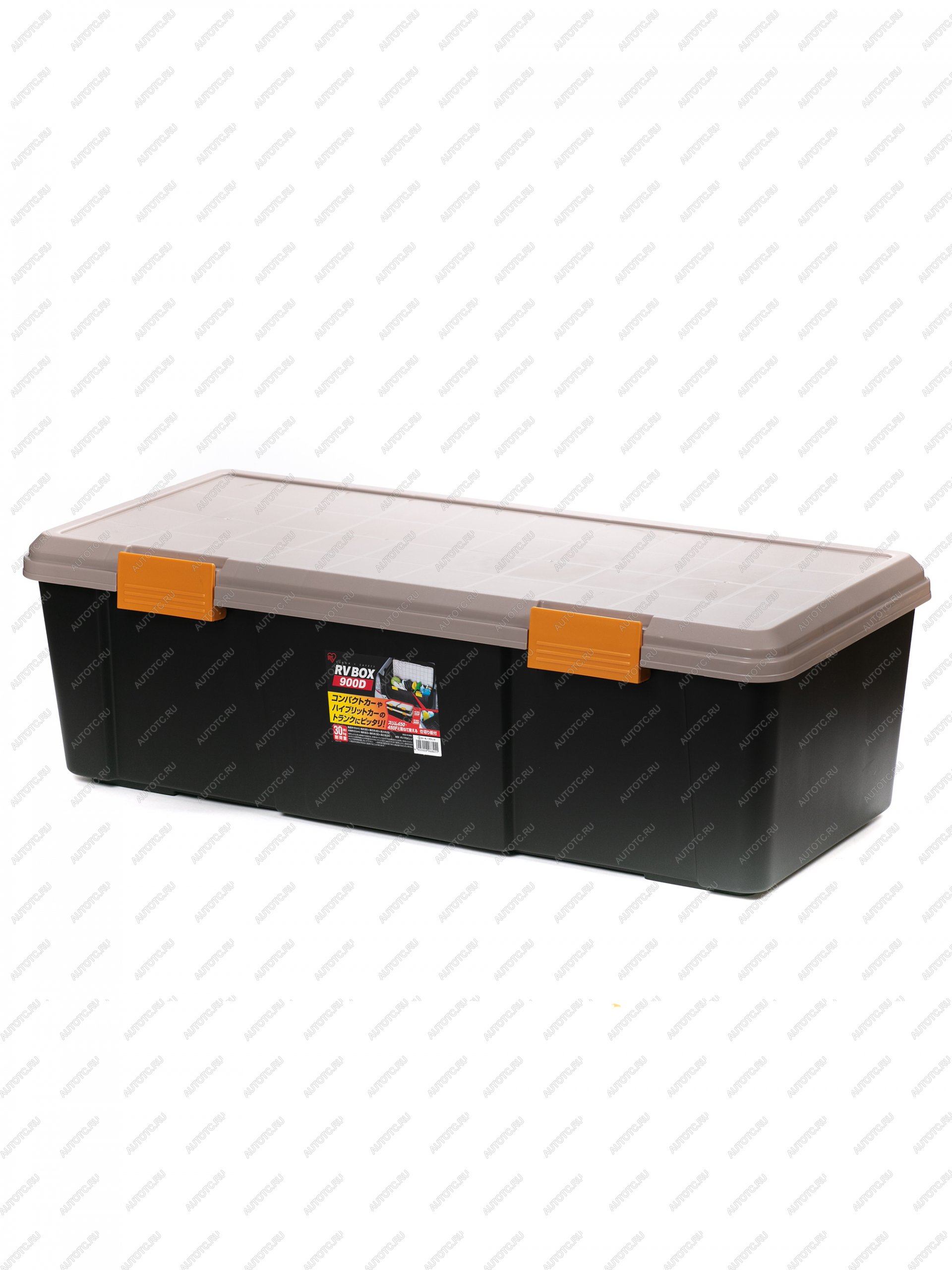 5 399 р. Ящик экспедиционный IRIS RV BOX 900D ORCHERBLACK 60 л 90x40x28 см IRIS OHYAMA rv900do  с доставкой в г. Кемерово