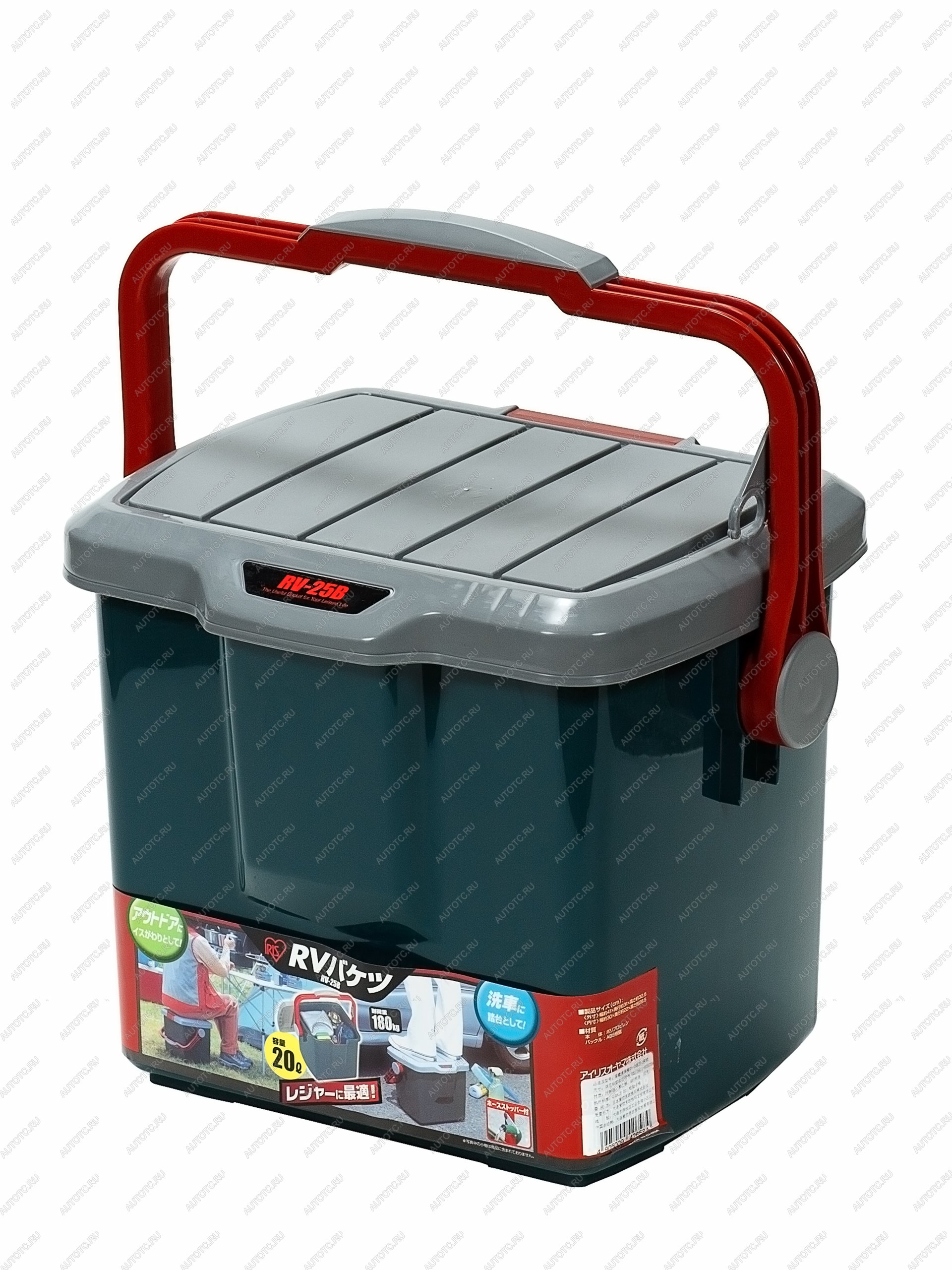 2 889 р. Ящик экспедиционный IRIS RV BOX Bucket 25B, 20 л 41x31x32 см IRIS OHYAMA bucket25b  с доставкой в г. Кемерово