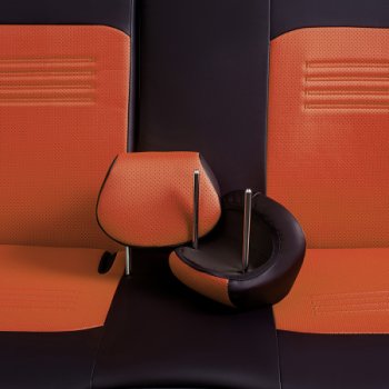 8 999 р. Комплект чехлов для сидений (РЗСиС 50/50, 2П Илана+Орегон) ТУРИН Lord Autofashion  Chery Tiggo T11 (2005-2013) дорестайлинг (черный, вставка коричневая, строчка коричневая)  с доставкой в г. Кемерово. Увеличить фотографию 4