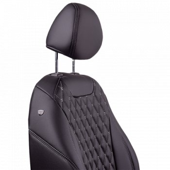 14 999 р. Комплект чехлов для сидений (РЗСиС 60/40 Орегон) БАЙРОН Lord Autofashion  Chevrolet Niva  2123 (2002-2020) дорестайлинг, рестайлинг (черный, вставка черная, строчка темно-серая)  с доставкой в г. Кемерово. Увеличить фотографию 3