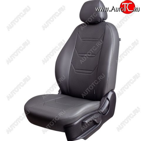 11 899 р. Комплект чехлов для сидений (РЗСиС 60/40 Орегон ) ТУРИН-2 Lord Autofashion  Chevrolet Niva  2123 (2002-2020) дорестайлинг, рестайлинг (серый, вставка серая, строчка серая)  с доставкой в г. Кемерово
