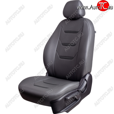 18 099 р. Комплект чехлов для сидений (РЗСиС 60/40 Орегон ) ТУРИН-2 Lord Autofashion  Chevrolet Niva  2123 (2002-2020) дорестайлинг, рестайлинг (серый, вставка серая/черная, строчка серая)  с доставкой в г. Кемерово