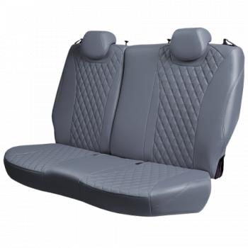 14 999 р.  Комплект чехлов для сидений (РЗС 60/40+подл. 3Г Орегон) БАЙРОН Lord Autofashion  Haval F7 (2018-2022)  дорестайлинг (серый, вставка серая, строчка темно-серая)  с доставкой в г. Кемерово. Увеличить фотографию 4
