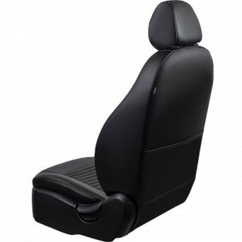 9 499 р. Комплект чехлов для сидений (РЗС 60/40 2Г Илана+Орегон ) ТУРИН-3 Lord Autofashion  Hyundai Creta  GS (2015-2021) дорестайлинг, рестайлинг (черный, вставка черная, строчка черная)  с доставкой в г. Кемерово. Увеличить фотографию 7