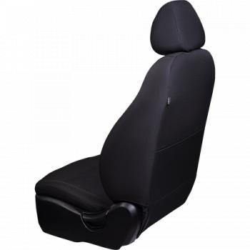 8 549 р. Комплект чехлов для сидений (РЗС 40/60 2Г жаккард) Турин Lord Autofashion KIA Cerato 2 TD седан (2008-2013) (черный, вставка серая Спинг-88, строчка черная)  с доставкой в г. Кемерово. Увеличить фотографию 5
