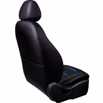 23 999 р. Комплект чехлов для сидений (РЗС 40/60 2Г Орегон) ТУРИН-2 Lord Autofashion  KIA Cerato  2 TD (2008-2013) седан (черный, вставка черная/синяя, строчка синяя)  с доставкой в г. Кемерово. Увеличить фотографию 2