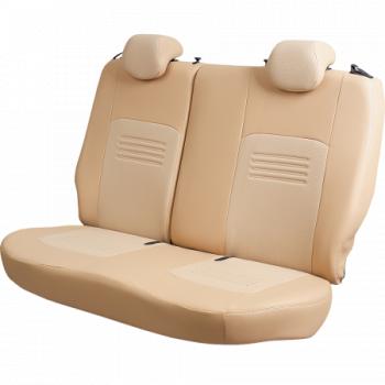 9 449 р. Комплект чехлов для сидений (РЗС 60/40 3Г Илана+Орегон) ТУРИН СТ Lord Autofashion технику из списка применимости (бежевый, вставка бежевая, строчка бежевая)  с доставкой в г. Кемерово. Увеличить фотографию 3