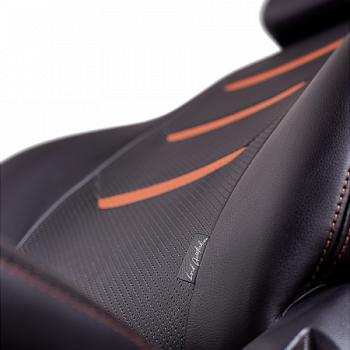23 999 р. Комплект чехлов для сидений (РЗСиС 40/60 2П+1Г Орегон) ТУРИН-2 Lord Autofashion  Volkswagen Polo  5 (2009-2020) седан дорестайлинг, седан рестайлинг (черный, вставка черная+коричневая, строчка коричневая)  с доставкой в г. Кемерово. Увеличить фотографию 7