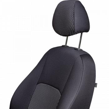 10 499 р. Комплект чехлов для сидений (7 мест Жаккард) Дублин Lord Autofashion  ГАЗ ГАЗель ( 3221,  3221,Бизнес) - Соболь ( 2217 автобус,  2217 Бизнес автобус) (черный, вставка Прямоугольник черная)  с доставкой в г. Кемерово. Увеличить фотографию 3