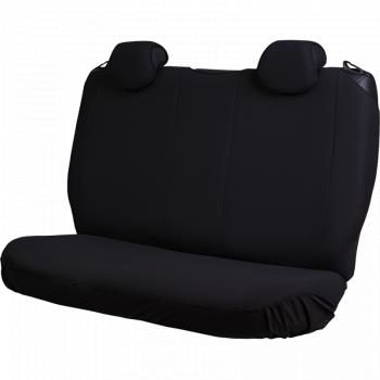 3 099 р. Универсальные чехлы сидений (майка 5 мест Трикотаж) Lord Autofashion   (черный)  с доставкой в г. Кемерово. Увеличить фотографию 3