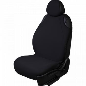 3 099 р. Универсальные чехлы сидений (майка 5 мест Трикотаж) Lord Autofashion   (черный)  с доставкой в г. Кемерово. Увеличить фотографию 2