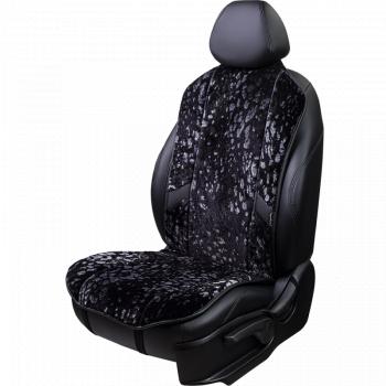 Накидка на сиденье (1 место Р. 1216 натур. мех) Меховая Lord Autofashion Honda CR-V RE1,RE2,RE3,RE4,RE5,RE7 дорестайлинг (2007-2010)