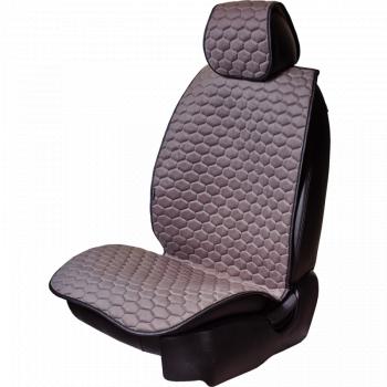 6 799 р. Накидка на сиденье (5 мест Афины) ТЕЙЛОР ст СОТА Lord Autofashion   (графит, строчка серая)  с доставкой в г. Кемерово. Увеличить фотографию 4