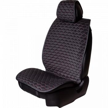 6 799 р. Накидка на сиденье (5 мест Афины) ТЕЙЛОР ст СОТА Lord Autofashion   (черный, строчка красная)  с доставкой в г. Кемерово. Увеличить фотографию 2