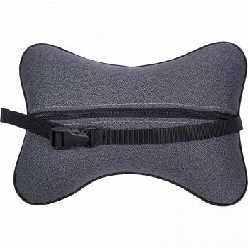 329 р. Подушка-косточка (жаккард) Lord Autofashion   (черный, строчка Сеул серая)  с доставкой в г. Кемерово. Увеличить фотографию 7