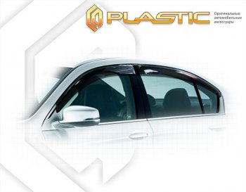 Дефлекторы дверей CA Plastic Honda Accord 9 CR седан дорестайлинг (2013-2016)