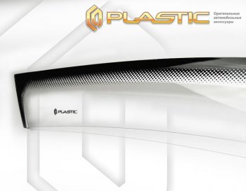 2 199 р. Ветровики дверей Серия Comfort черная CA Plastic на Range Rover Evoque II поколение 2021  с доставкой в г. Кемерово. Увеличить фотографию 1