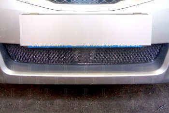 4 099 р. Защитная сетка в бампер (низ, ячейка 4х10 мм) Стрелка11 Премиум Subaru Legacy BM/B14 дорестайлинг седан (2009-2013) (Чёрная)  с доставкой в г. Кемерово. Увеличить фотографию 3