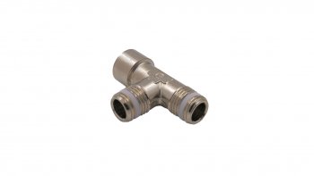 639 р. Фитинг тройник с фторопластовым кольцом Camozzi S2050 38-38 Camozzi s2050 38-38  с доставкой в г. Кемерово. Увеличить фотографию 3