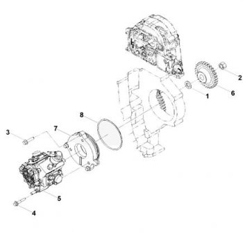54 999 р. Топливный насос высокого давления (ТНВД) Bosch ISF 2.8 0445020119 CUMMINS 0404  с доставкой в г. Кемерово. Увеличить фотографию 1