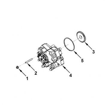 60 999 р. Топливный насос высокого давления (ТНВД) Bosch ISBe 0445020150 CUMMINS 0235  с доставкой в г. Кемерово. Увеличить фотографию 1