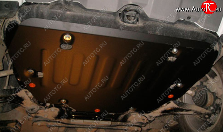 10 449 р. Защита картера двигателя и КПП ALFECO  Land Rover Freelander  L359 (2006-2012) дорестайлинг, 1-ый рестайлинг (Алюминий 3 мм)  с доставкой в г. Кемерово