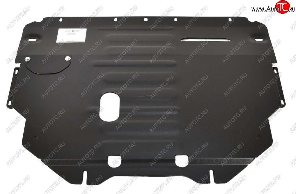 10 649 р. Защита картера двигателя и КПП (V-2,0AT) ALFECO  Geely Tugella  FY11,HPBA4 (2019-2025) дорестайлинг, рестайлинг (Алюминий 3 мм)  с доставкой в г. Кемерово