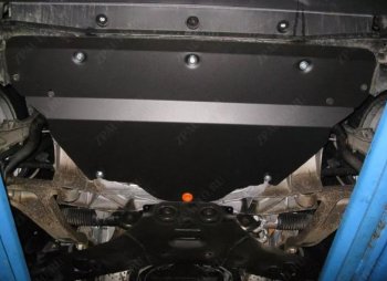 Защита картера двигателя (V-3,5) Alfeco INFINITI FX35  S51 (2008-2011) дорестайлинг (Алюминий 3 мм)