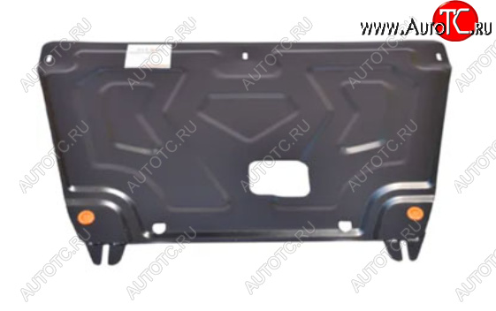 12 849 р. Защита картера двигателя и КПП (установка на штатные точки) Alfeco  Hyundai Creta  GS (2015-2021) дорестайлинг, рестайлинг (Алюминий 4 мм)  с доставкой в г. Кемерово