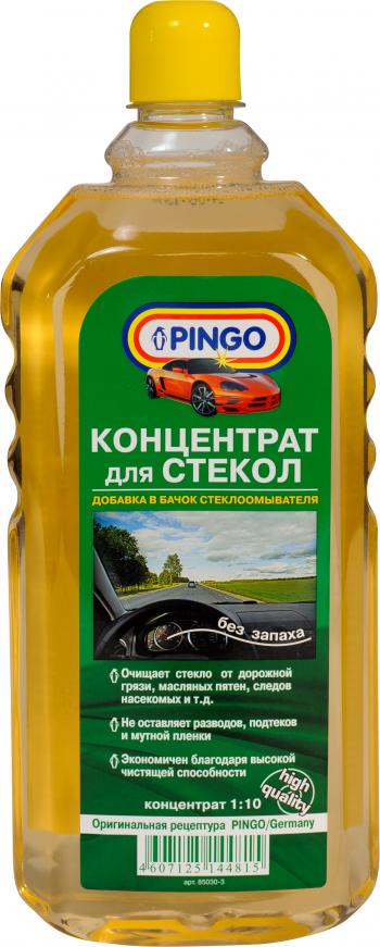 559 р. Концентрат для стеклоочистителей 1:10  1000 мл - без запаха Pingo 85030-3  с доставкой в г. Кемерово. Увеличить фотографию 1