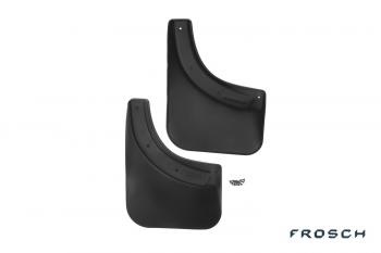 4 799 р. Брызговики задние VOLKSWAGEN TOUAREG, 2010-2015, 2015-2014 вн. 2 шт. (optimum) в коробке  Фольксваген Туарег FROSCH frosch.51.31.e13  с доставкой в г. Кемерово. Увеличить фотографию 1
