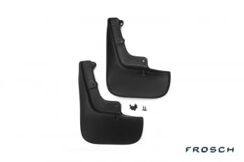 Брызговики передние PEUGEOT Boxer 2006- (с расширителем арок), (optimum) в коробке  Пежо Боксер FROSCH frosch.38.14.f18