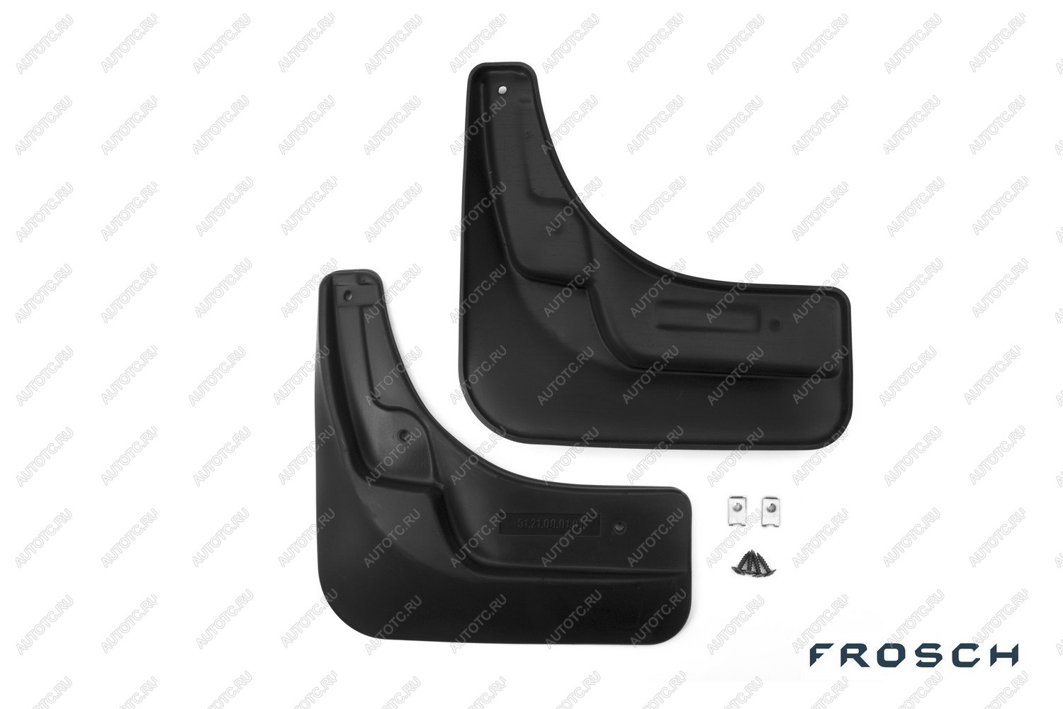 4 799 р. Брызговики передние VW Tiguan, 2007-2017, внед. (optimum) в коробке  Фольксваген Тигуан FROSCH frosch.51.21.f13  с доставкой в г. Кемерово
