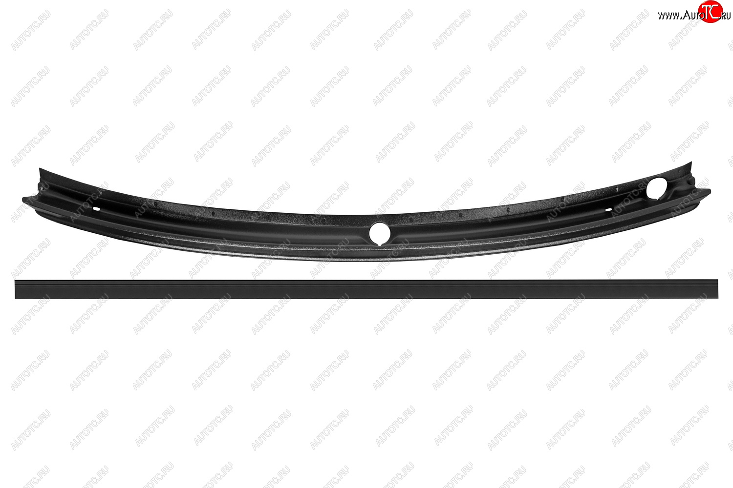 4 599 р. Жабо цельное без скотча для Nissan Terrano 2014-2015, 2016-˃, Renault Duster (I рест.) 2015-˃, шагрень  Ниссан Террано Русская Артель nr-159412  с доставкой в г. Кемерово