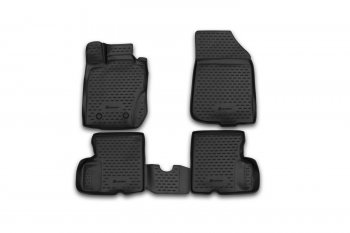 1 369 р. Коврик 3D в салон подходит для RENAULT Duster 4WD, 2011-2015, передний левый, 1 шт. (полиуретан)  Рено Дастер Element element3d4128210k.fl  с доставкой в г. Кемерово. Увеличить фотографию 1