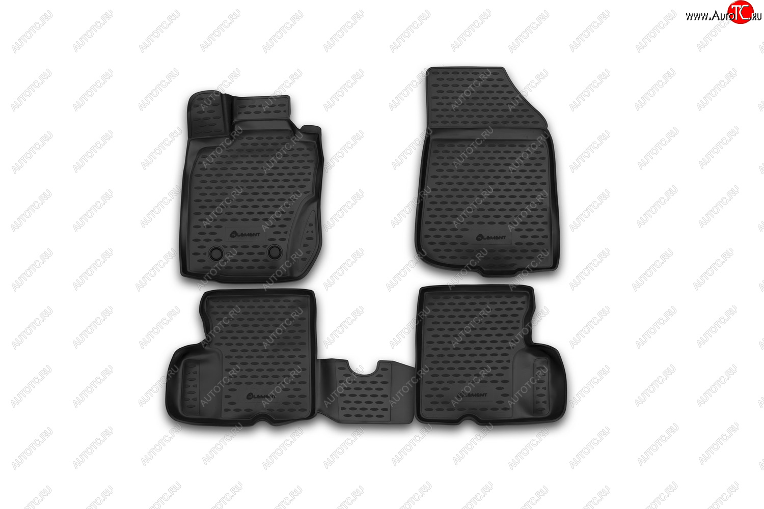 1 369 р. Коврик 3D в салон подходит для RENAULT Duster 4WD, 2011-2015, передний левый, 1 шт. (полиуретан)  Рено Дастер Element element3d4128210k.fl  с доставкой в г. Кемерово