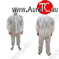 1 299 р. Комбинезон на молнии из спанбонда, белый Autofamily afsz04.042  с доставкой в г. Кемерово