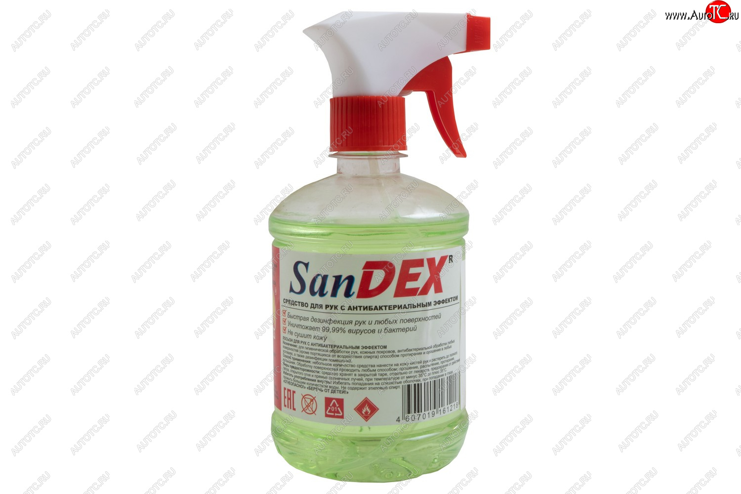739 р. Средство для рук SanDex 0,5л ТР (пэтт) Autofamily afsz01.045  с доставкой в г. Кемерово