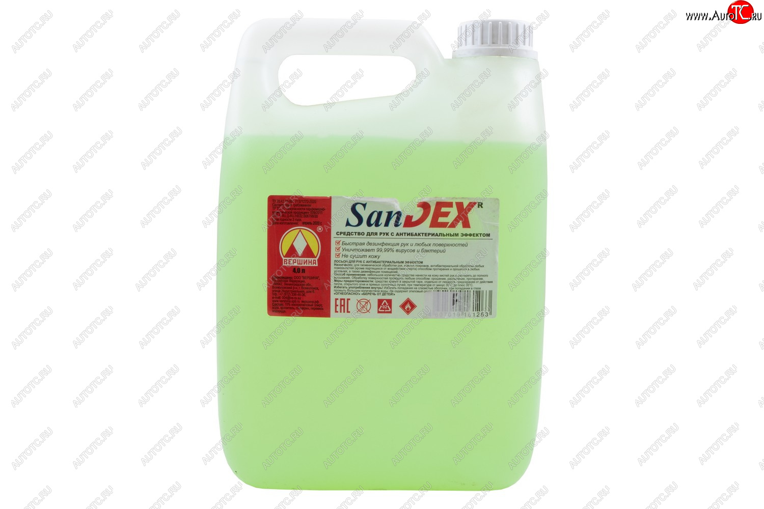 3 499 р. Средство для рук SanDex 4,0л (пндт) Autofamily afsz01.047  с доставкой в г. Кемерово