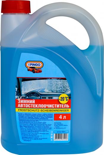 819 р. Зимний автостеклоочиститель PINGO-20, канистра 4л с лейкой Pingo 75020-7  с доставкой в г. Кемерово. Увеличить фотографию 1