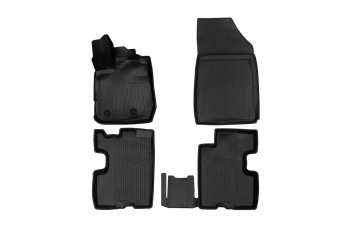 429 р. Rubber floor mats (vacuum)  Рено ЛДЖК RENAULT 7711821130  с доставкой в г. Кемерово. Увеличить фотографию 1