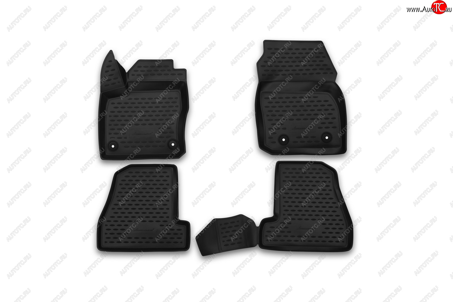 339 р. Коврики в салон FORD Focus 3, 042011-2015, 2015- 4 шт. (полиуретан)  Форд Фокус FORD 1751152  с доставкой в г. Кемерово