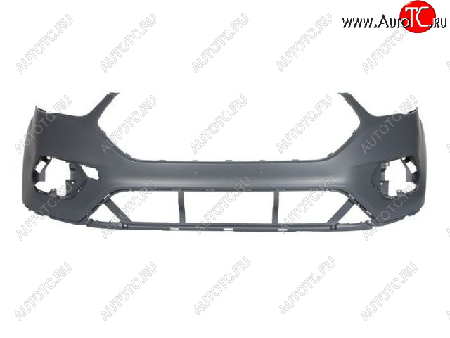 4 549 р. Бампер передний BodyParts Ford Kuga 2 рестайлинг (2016-2019) (Неокрашенный)  с доставкой в г. Кемерово