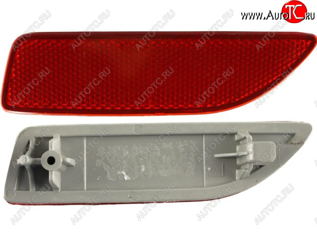 245 р. Левый катафот заднего бампера (пр-во Китай) BODYPARTS  Toyota Corolla  E150 (2009-2013) седан рестайлинг  с доставкой в г. Кемерово