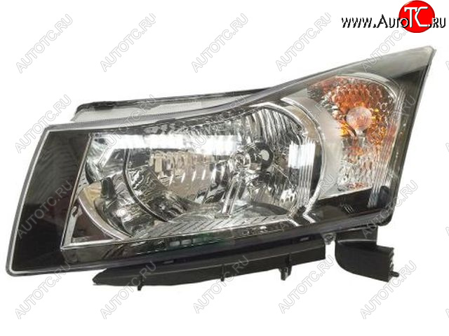 5 999 р. Левая фара (c электрокорректором) BODYPARTS Chevrolet Cruze J300 седан дорестайлинг (2009-2012)  с доставкой в г. Кемерово