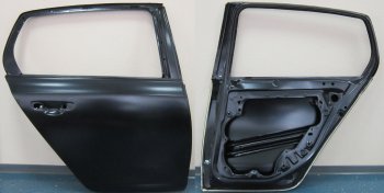 18 449 р. Правая дверь задняя BodyParts  Volkswagen Golf  6 (2008-2014) хэтчбэк 5 дв. (Неокрашенная)  с доставкой в г. Кемерово. Увеличить фотографию 1