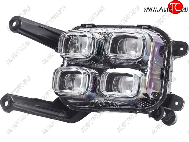6 449 р. Левая противотуманная фара (диодня) BODYPARTS  KIA Sportage  4 QL (2016-2018) дорестайлинг  с доставкой в г. Кемерово