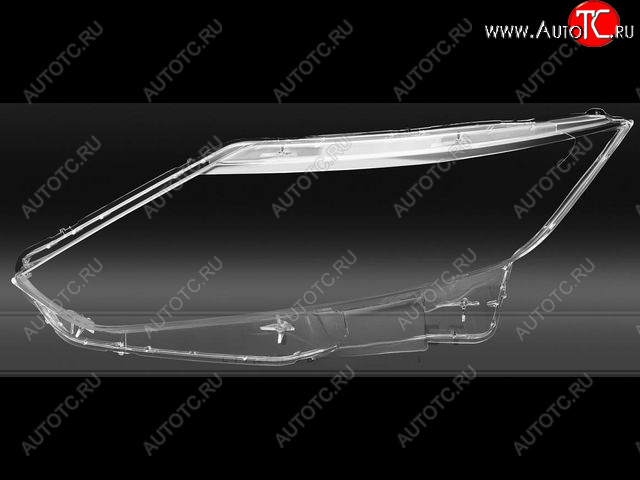 2 889 р. Левое стекло передней фары (пр-во Китай) BODYPARTS Nissan Qashqai 2 J11 дорестайлинг (2013-2019)  с доставкой в г. Кемерово